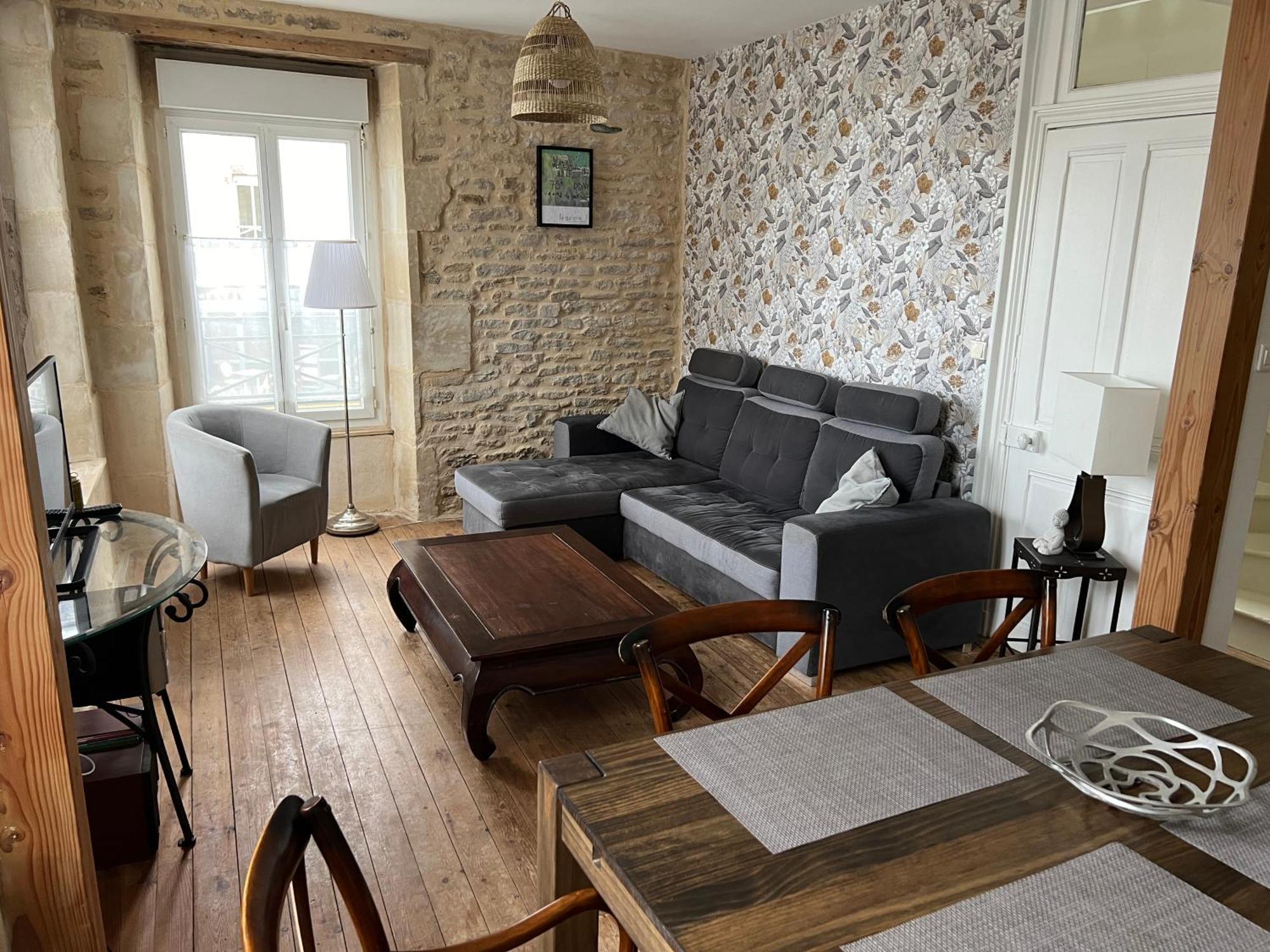 Appartement 3 Pieces Bord De Mer Place Du 6 Juin Arromanches-les-Bains Buitenkant foto